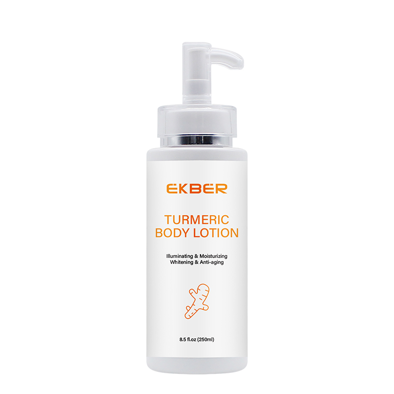 Private Label Beauty Skin Care Black Skin Whitening Tumeric Lotion Moisturizing Not Greasy Turmeric Body Lotion