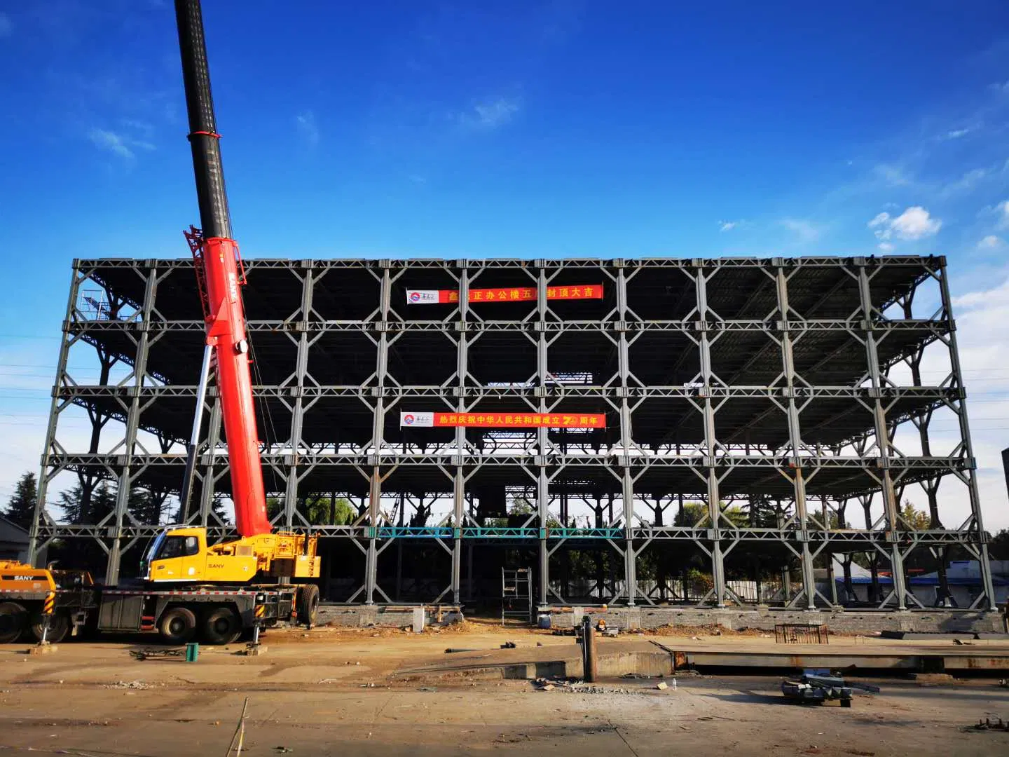 Easy Installation Prefabricated Steel Building for Apartment and Office