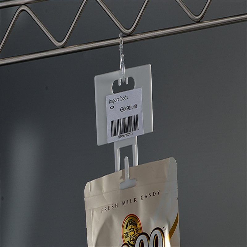 Plastic Hanging Display Supermarket Retail Stores Shelf Clip Strip