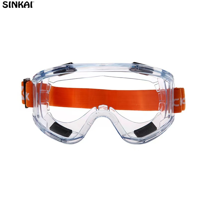 Clear Lens Safety Goggles Anti-Scratch Dust Proof Splash Proof Protective Eyewear