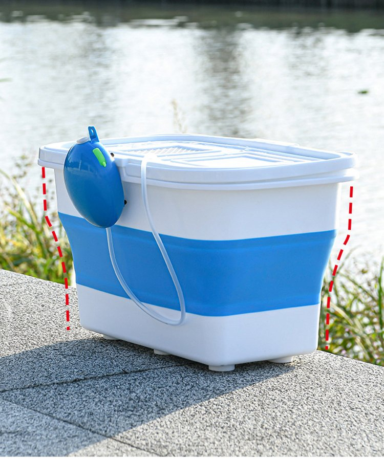 13L Multifunction Foldable Silicone Bathroom Bucket