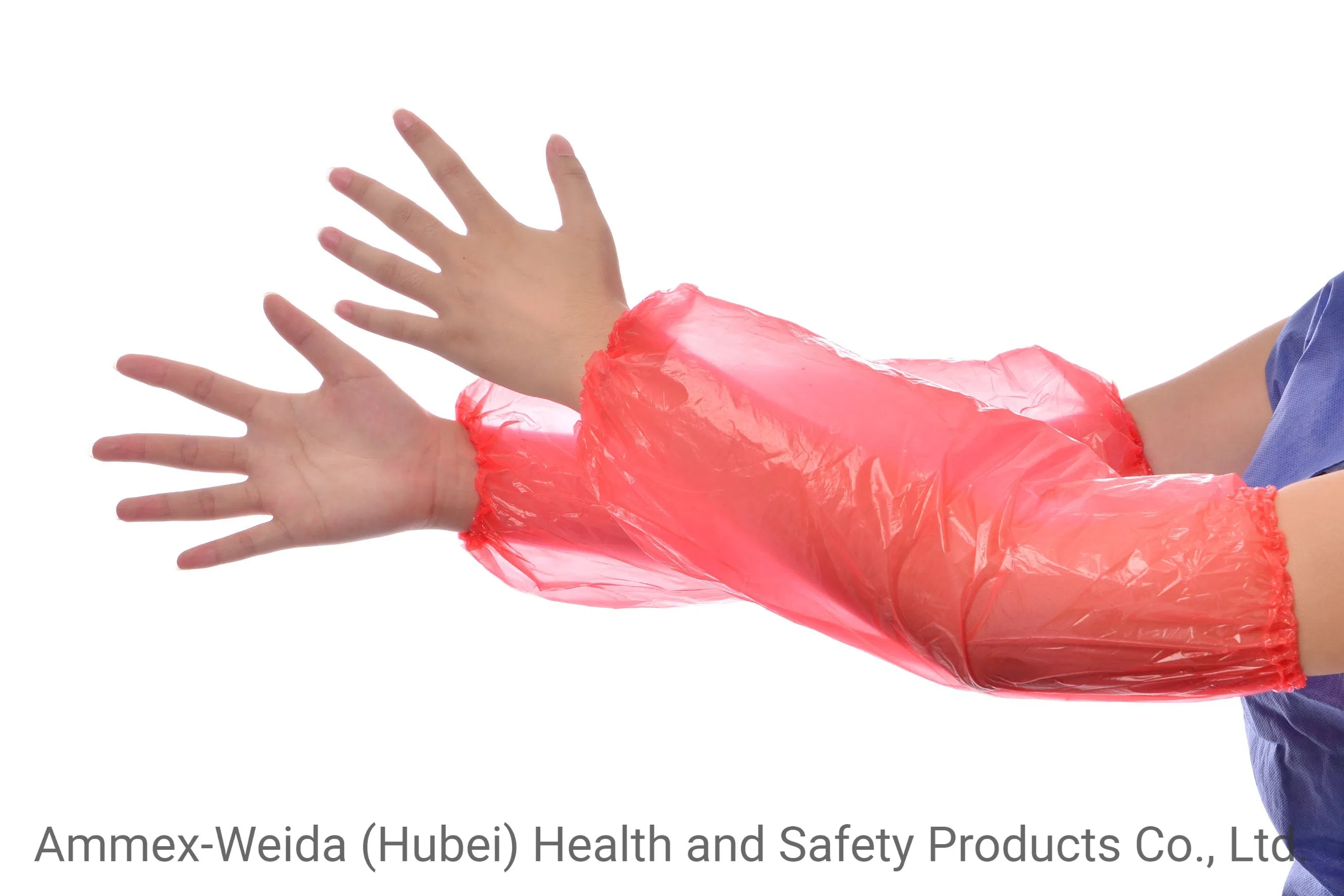 Single Use Plastic Oversleeves by Polythene Material with Odorless and Non-Toxic Features for Factory and Kitchen