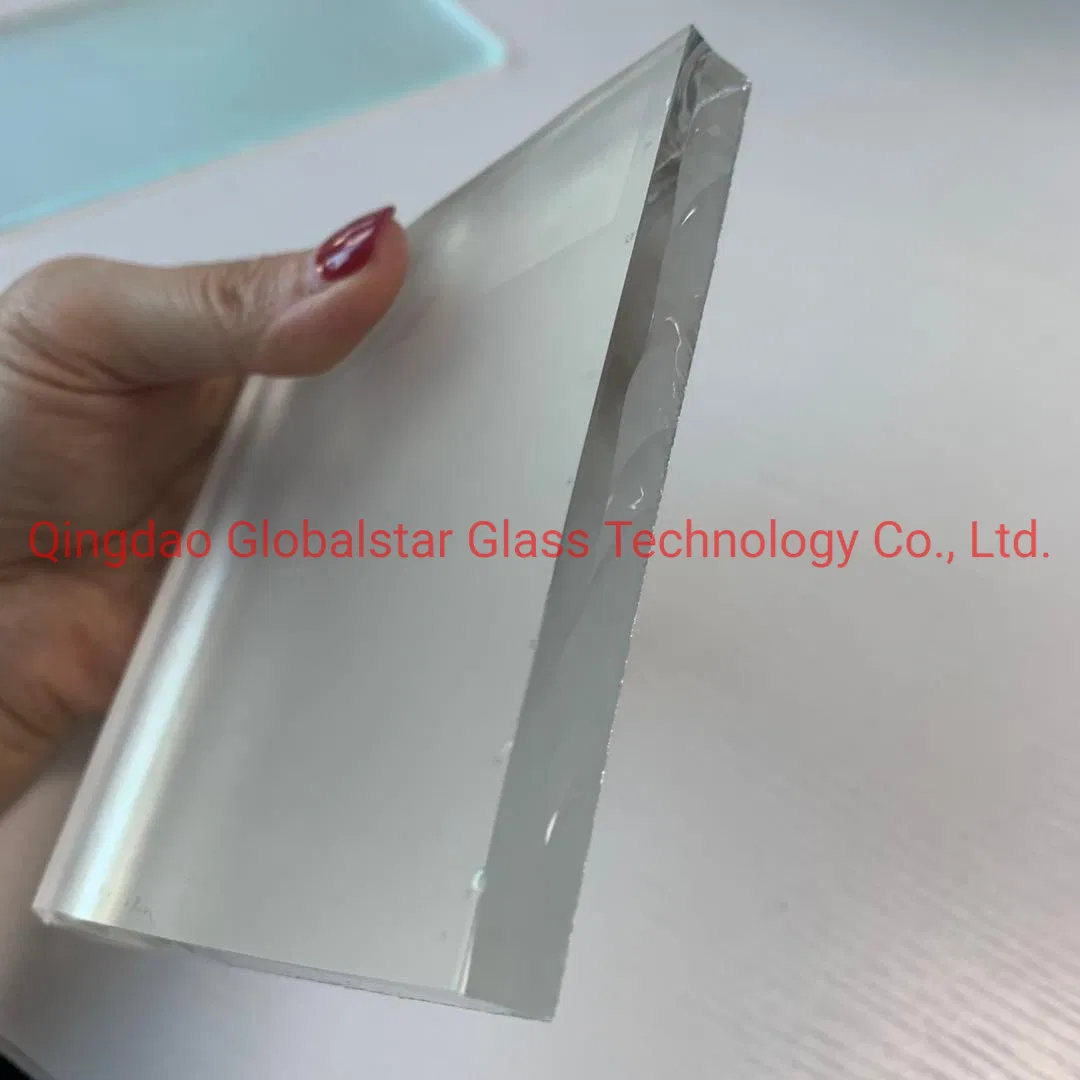 China Manufactured 10mm Flat Frosted Tempered Satin Acid Etched Decorative Glass