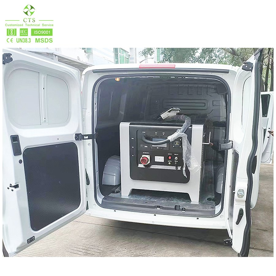 High-Power Portable EV Charger 60kw-160kw with Built-in Lithium Pack for Rescue Teams