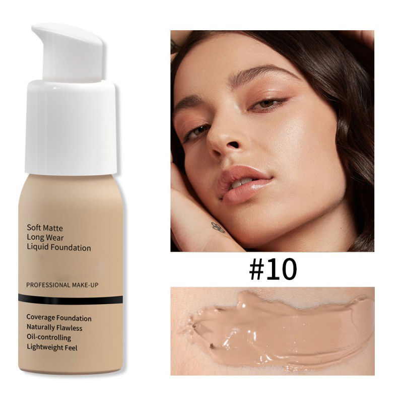 Oil Control Translucent Facefoundation Liquid Foundation Foundation Cream Long Lasting Concealer Cosmetics