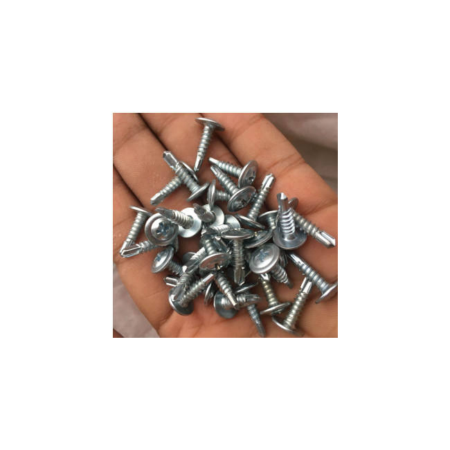 Sizes 3.9 Cross Recessed Carbon Steel Countersunk Csk Head Galvanized 160 SDS Self Drilling Tek Screw for Metal