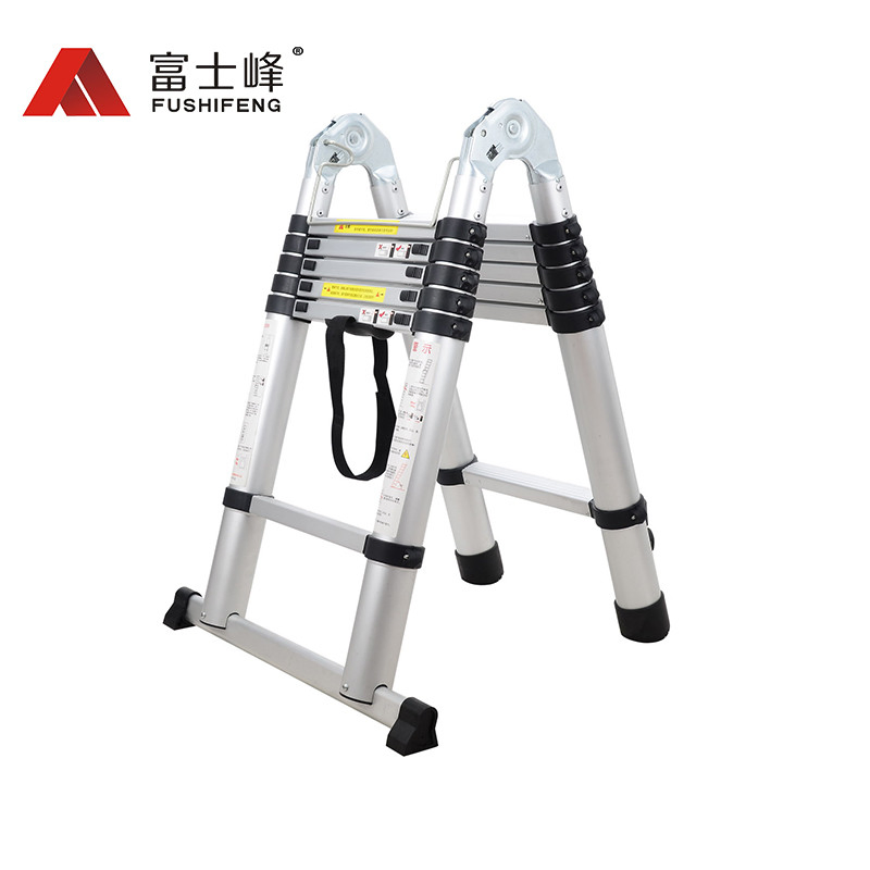 Aluminium Telescopic Ladder with Hinge