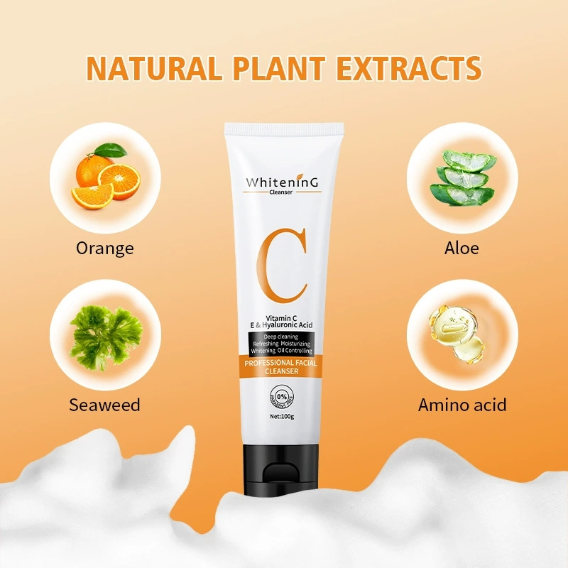 Foaming Cleanser Beauty Face Care Deep Cleansing Whitening Brightening Formula