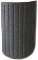 1400h Soundproof Polyester Fiber Screens Office Acoustic Desk Screen for Workstation Partition