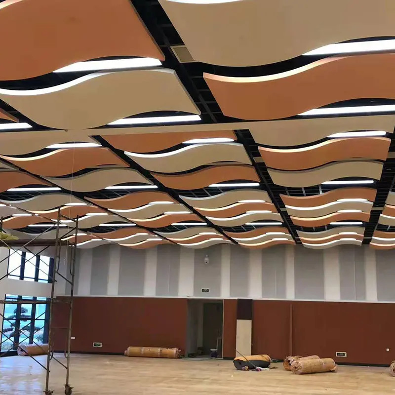 Factory Supply Fiberglass Ceiling Panel Suspended Hanging Ceiling