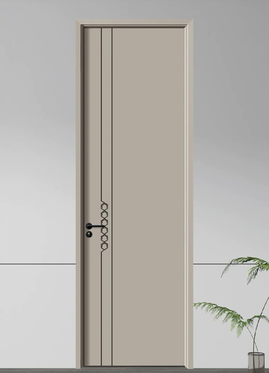 Premium Fire-Resistant Steel Exit Door for Hotels and Homes