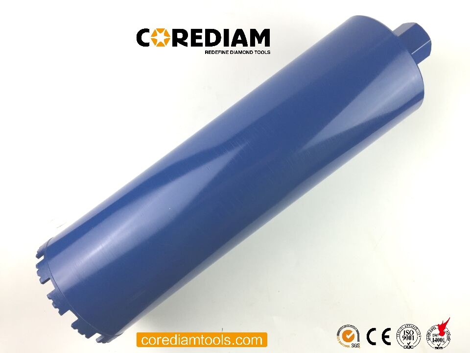 127mm Brazed Diamond Concrete Core Drill with Great Wall Segments From Made in China