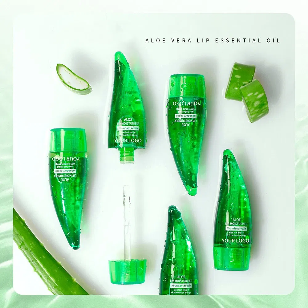 Anti-Cracking Moisturizing Essential Organic Long Lasting Lip Balm Aloe Vera Plumping Lip Oil