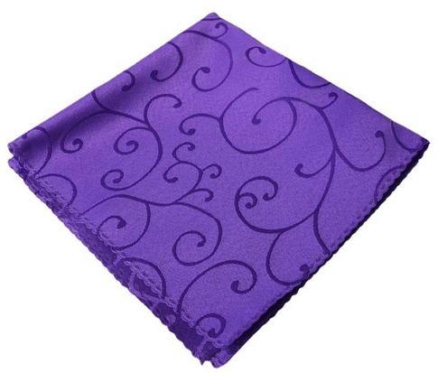 2024 New Multi-Color Jacquard Polyester Cloth Wiping Cup for Dry Napkin