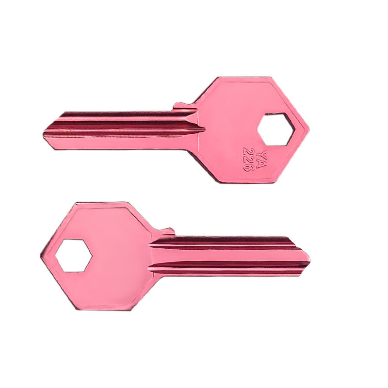 Bright Red Key Blanks for Universal Lock Compatibility