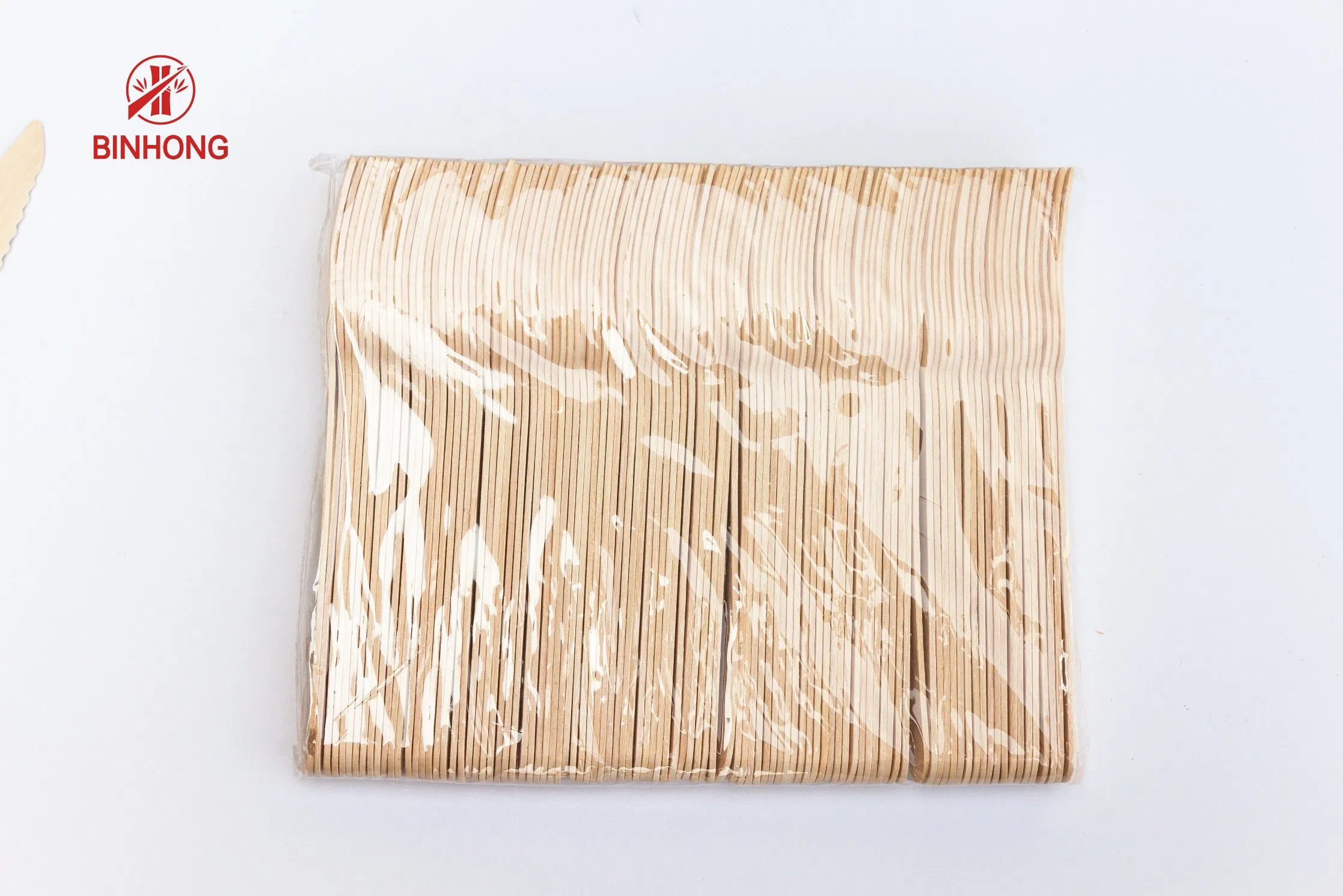 100% Birch Wooden Disposable Spoon