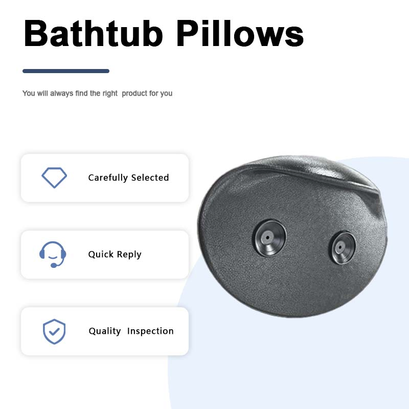 Good Price Suction Cup Pillow PU Bathtub Pillow