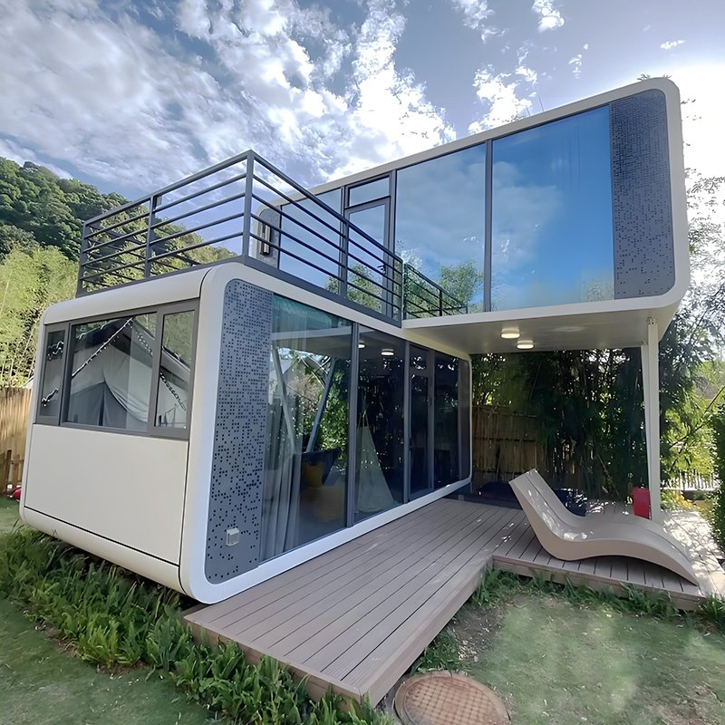 High Quality Prefabricated/Cheap Tiny/Mobile Capsule/Modern Prefab/Modular Container Homes