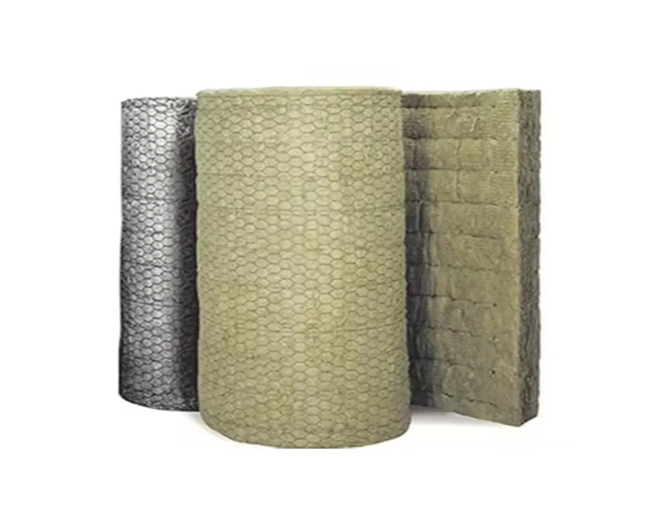 Myreal Fire Retardant Outside Large Round Heat Water Insulation Rock Wool Rockwool Blanket/Roll
