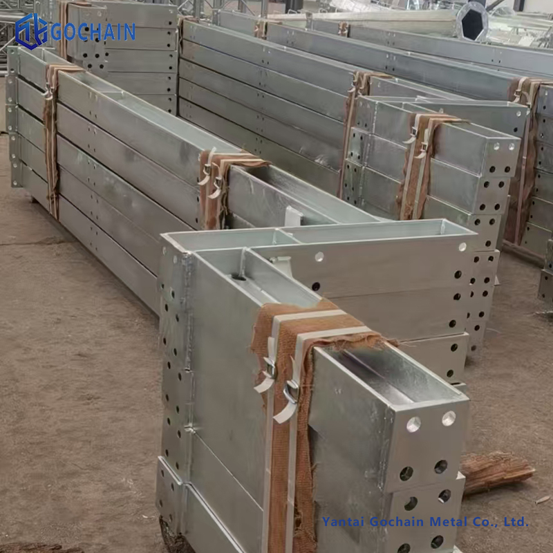 High Quality Q235 Railway Steel Pillar Supports Manufacturer
