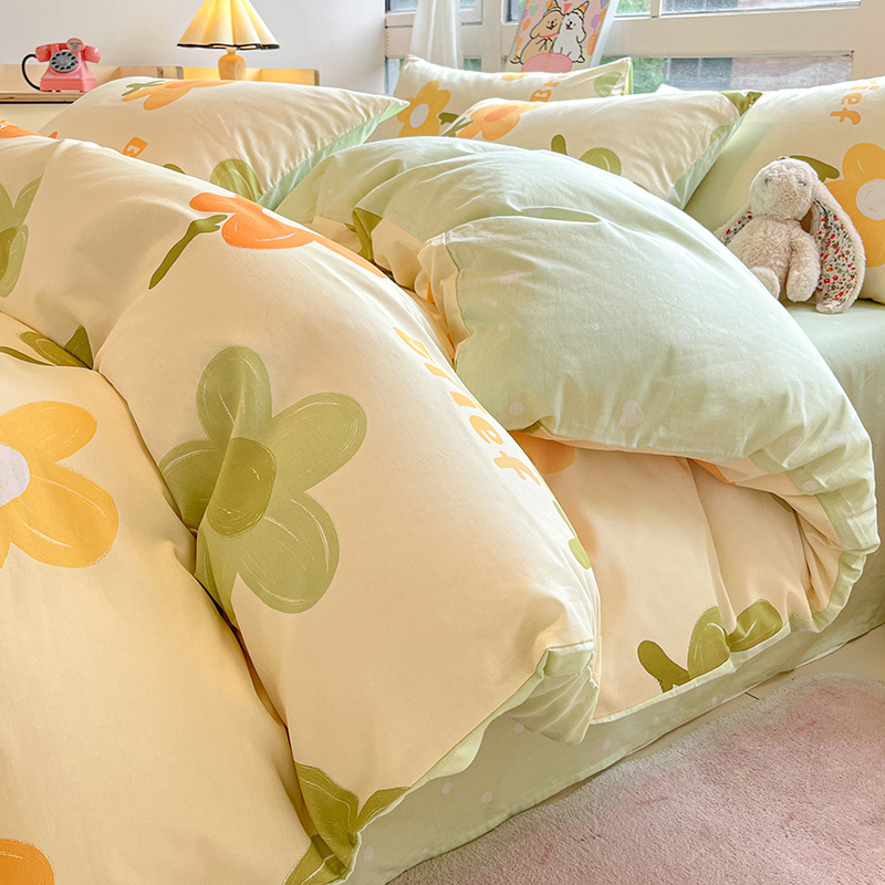 Wholesale High Quality Luxury Bed Sheets 100% Cotton Bedroom Hotel Bedding Sets