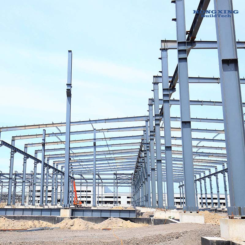 High Quality Prefabricated Cow Farm Using Dairy Hangar Steel Structure Frame Roof Truss Metal Steel Sheet Wall Cladding Workshop