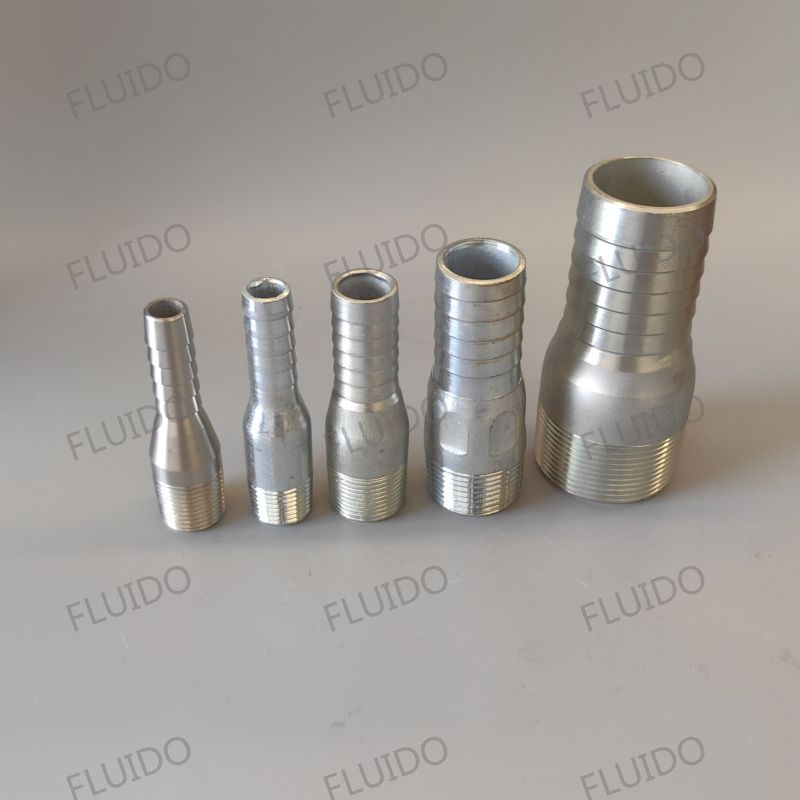 Carbon Steel Stainless Steel Pipe Nipple with American Standard ASTM A733 Sch40 Sch80 Sch160 with Galvanized Black NPT Threaded Barrel Nipple/Hose Nipple