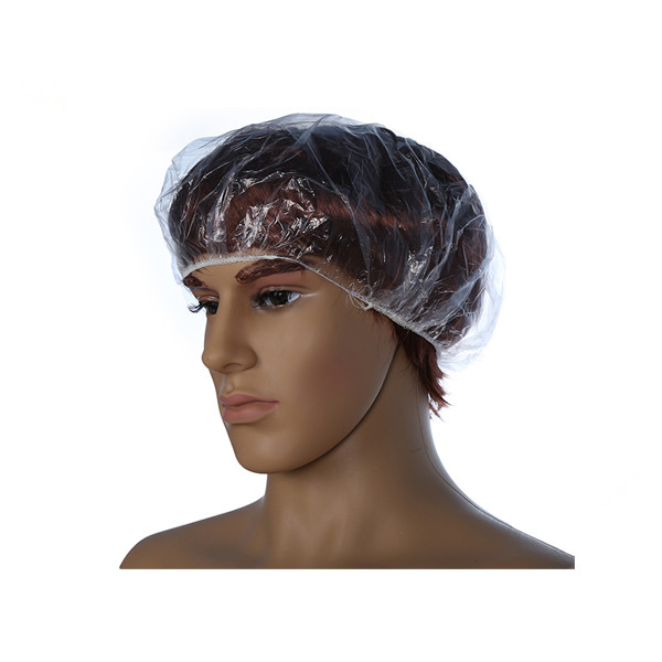 Disposable Waterproof Plastic Shower Cap