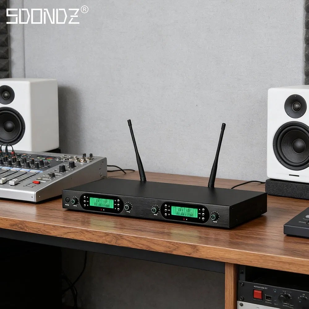 Высокочастотный беспроводной микрофон-петличка UHF