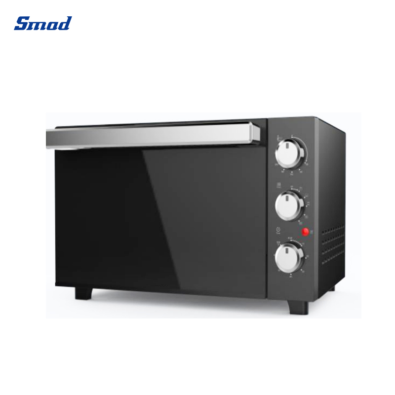 Double Glass Door High Temperature Grill Cook 30L Oven