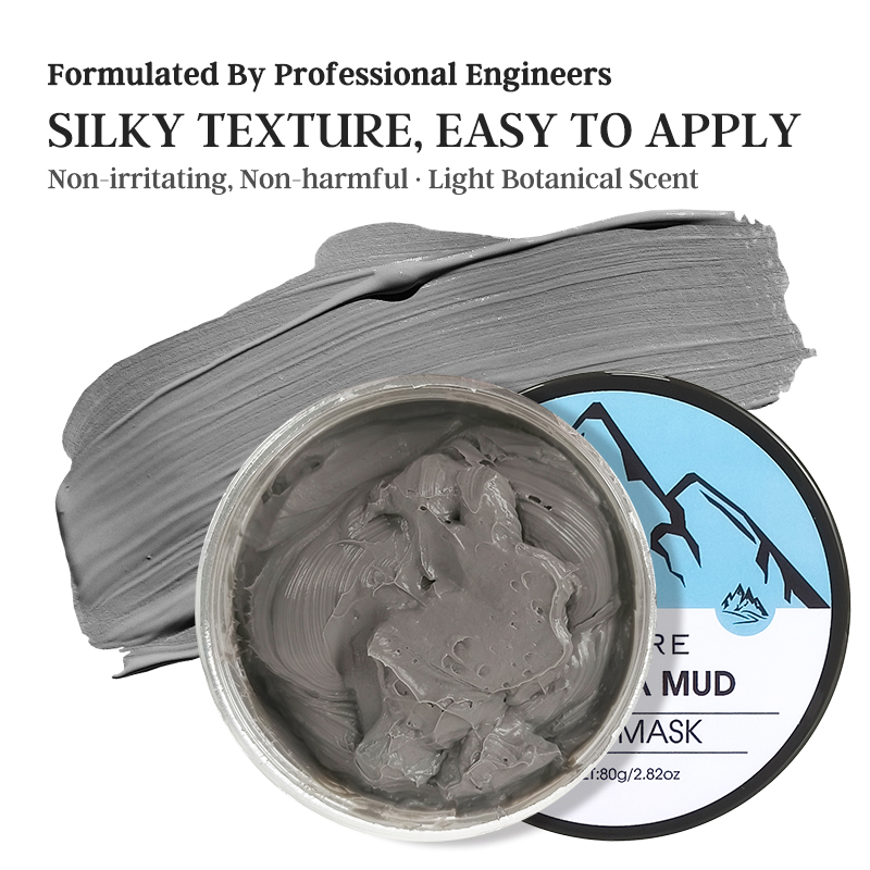 Paraben-Free Exfoliator & Smoothing and Kaolin & Aloe Vera Dead Sea Mud Mask