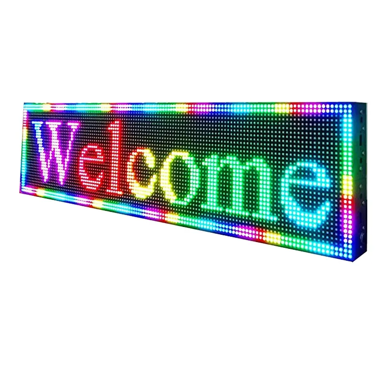 Full Color LED Screen for Retail Store Advertising with WiFi Control