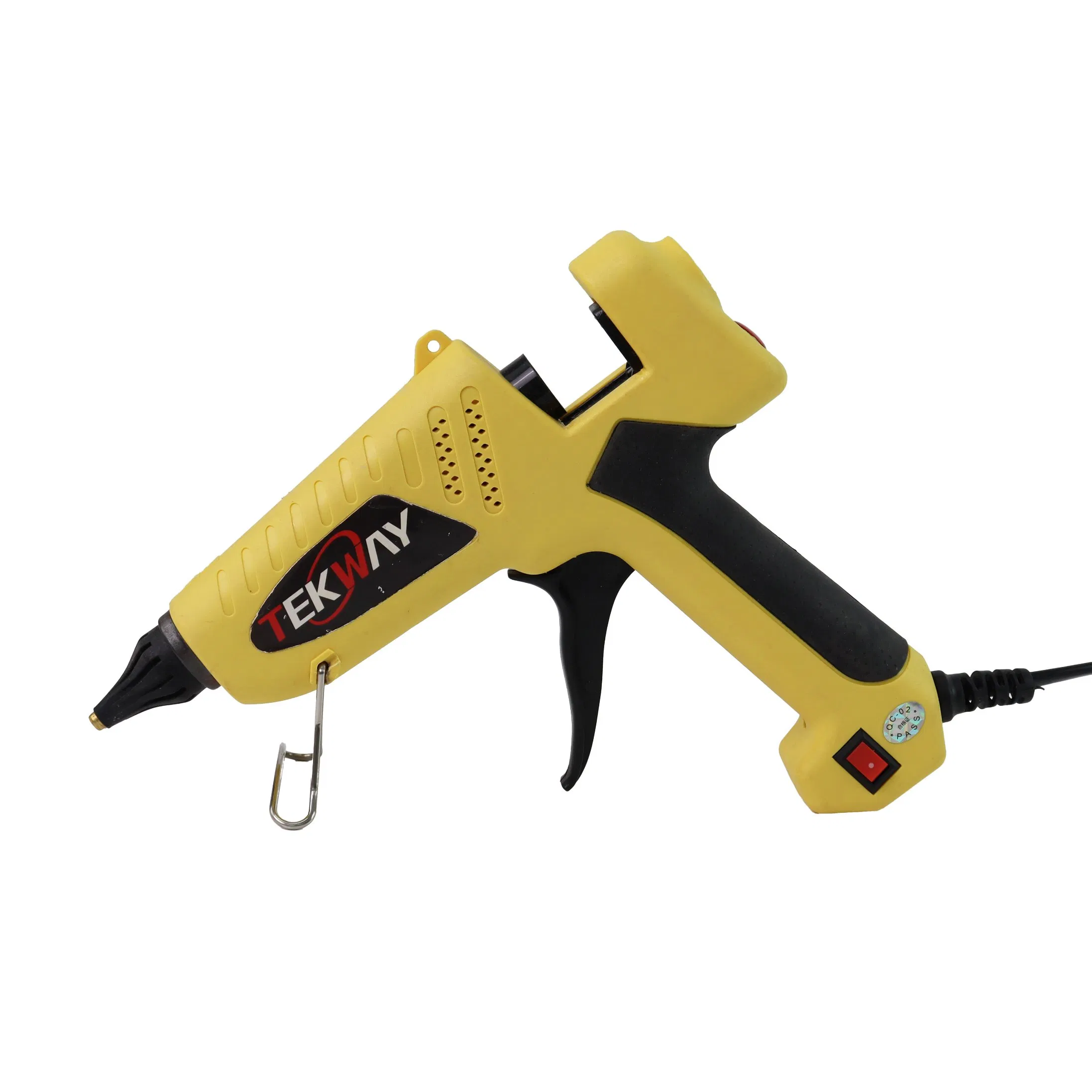 Термоклеевой пистолет CRECRA 60-100Вт с клеевыми стержнями 11мм