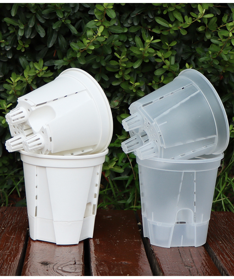 Горшки для орхидей пластиковые прозрачные с автополивом