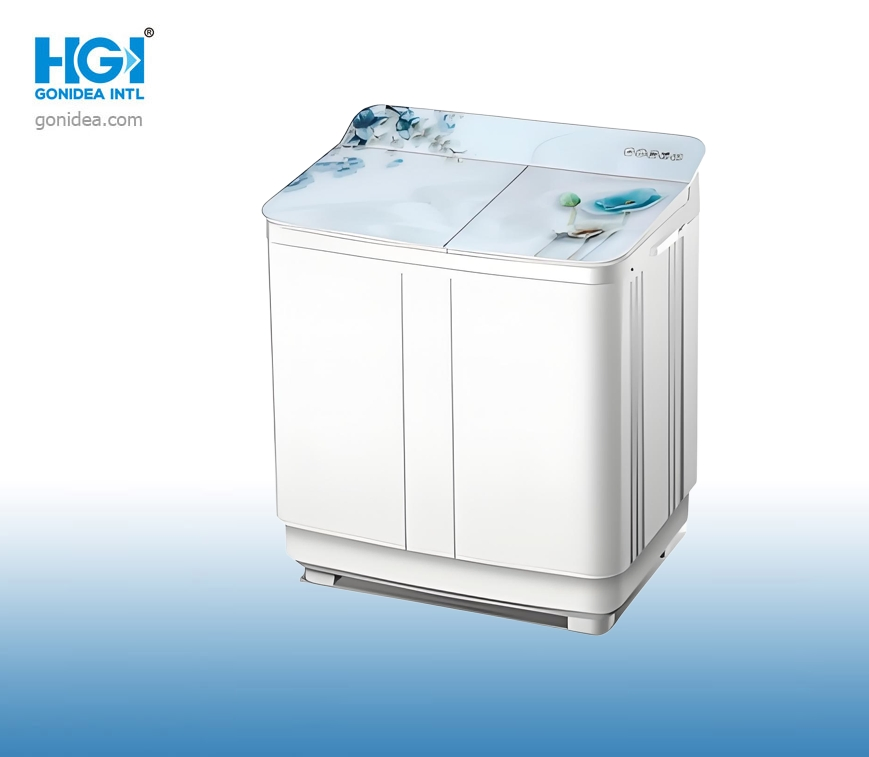 High Speed High Pressure Top Loading Semi Automatic Washing Machine Sale Xpb100-Szg