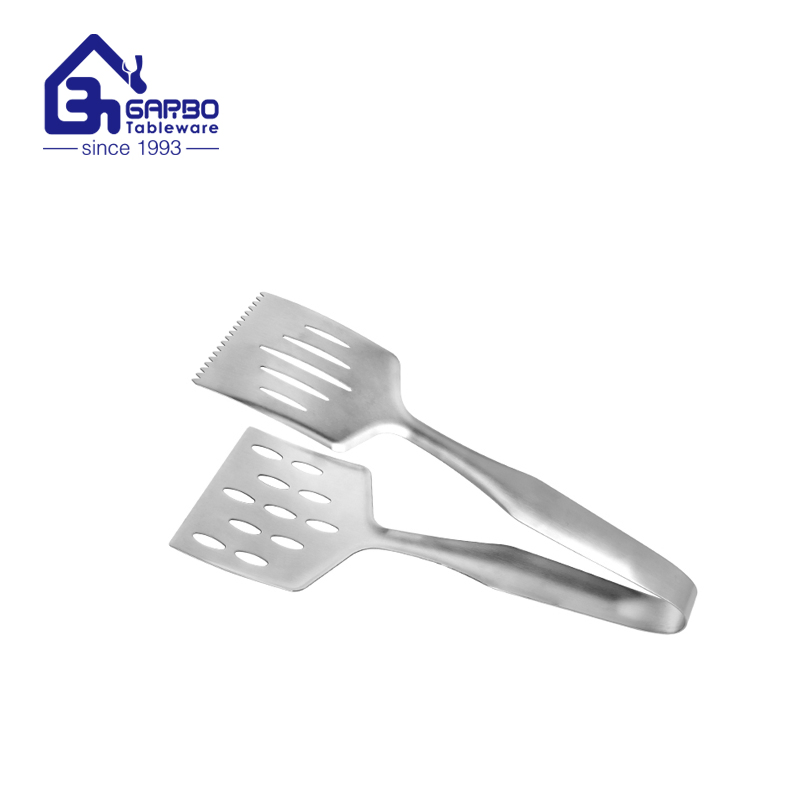 Wholesale Fancy Kitchen Cooking 201 Stainless Steel 10 Inch Long Steak Turner Fork Kitchen Utensil