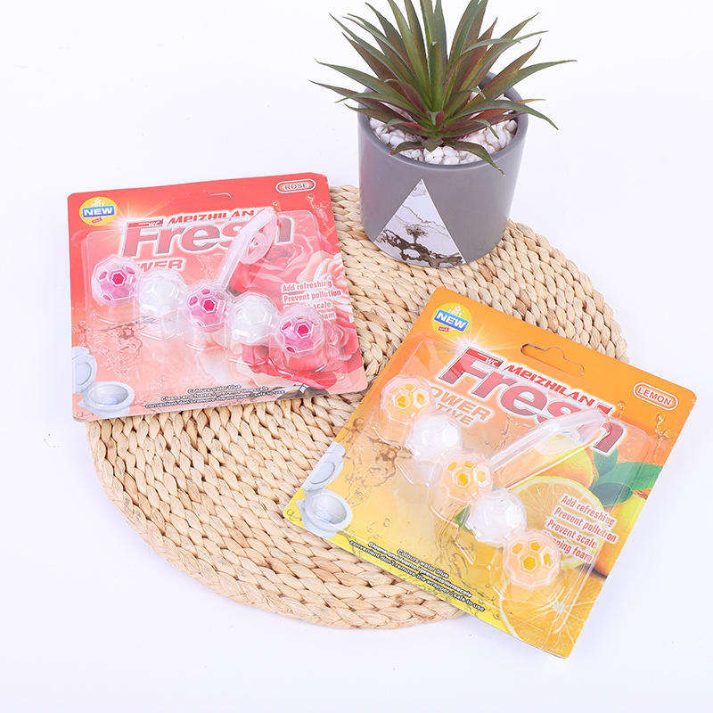 Hanging Toilet Bowl Cleaner Toilet Air Freshener Fragrance Ball Deodorization Balls