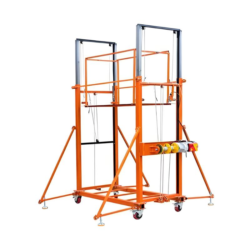 Portable Foldable 500kg Building Scaffolding / Fully Automatic Scaffolding / Electric Lifting Scaffolding with Remote Control