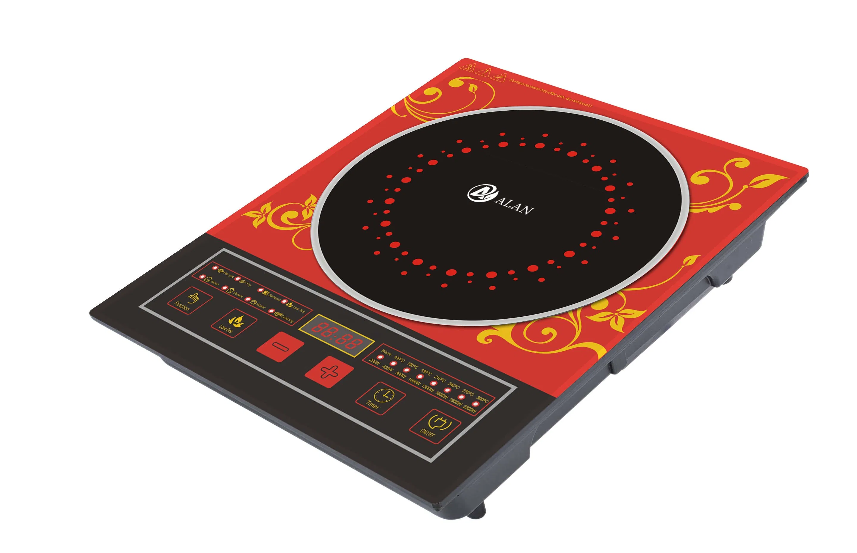 Hot Sell Ceramic Plate Low Price EMC Induction Cooker 1400W Traditional Universal Induction Hob