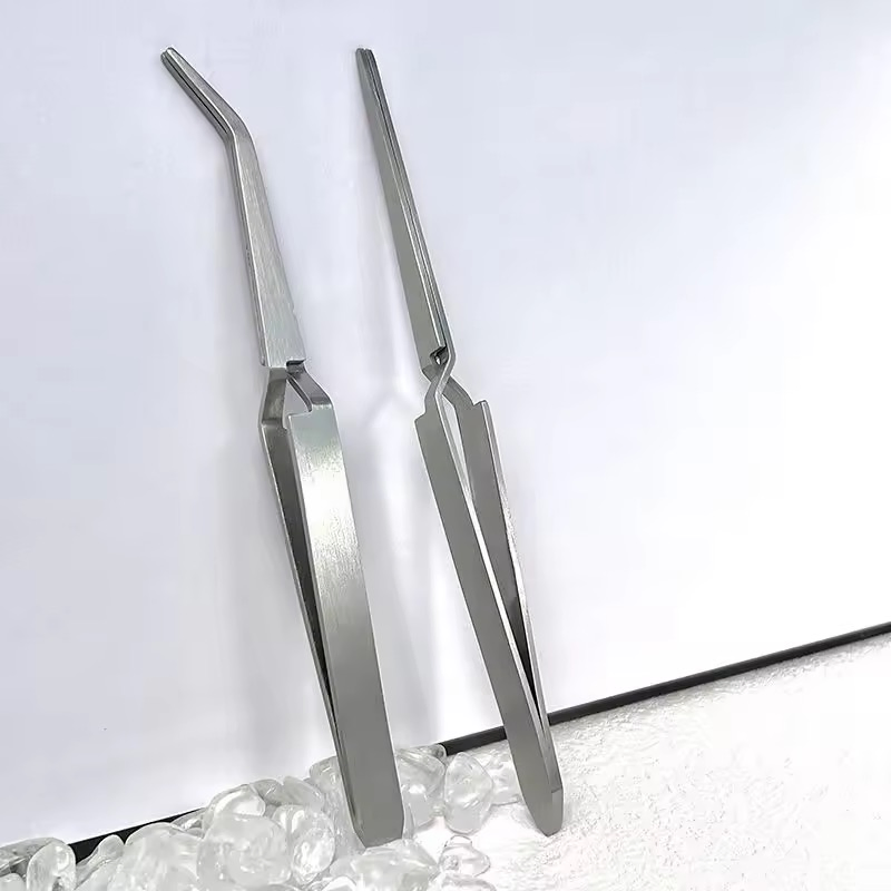 Professional Stainless Steel Nail Extension Shaping Tool Multifunctional Nail Forming Tweezers