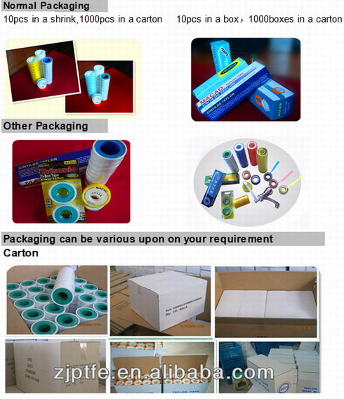 Hot Selling PTFE Seal Tape with Shrink Package