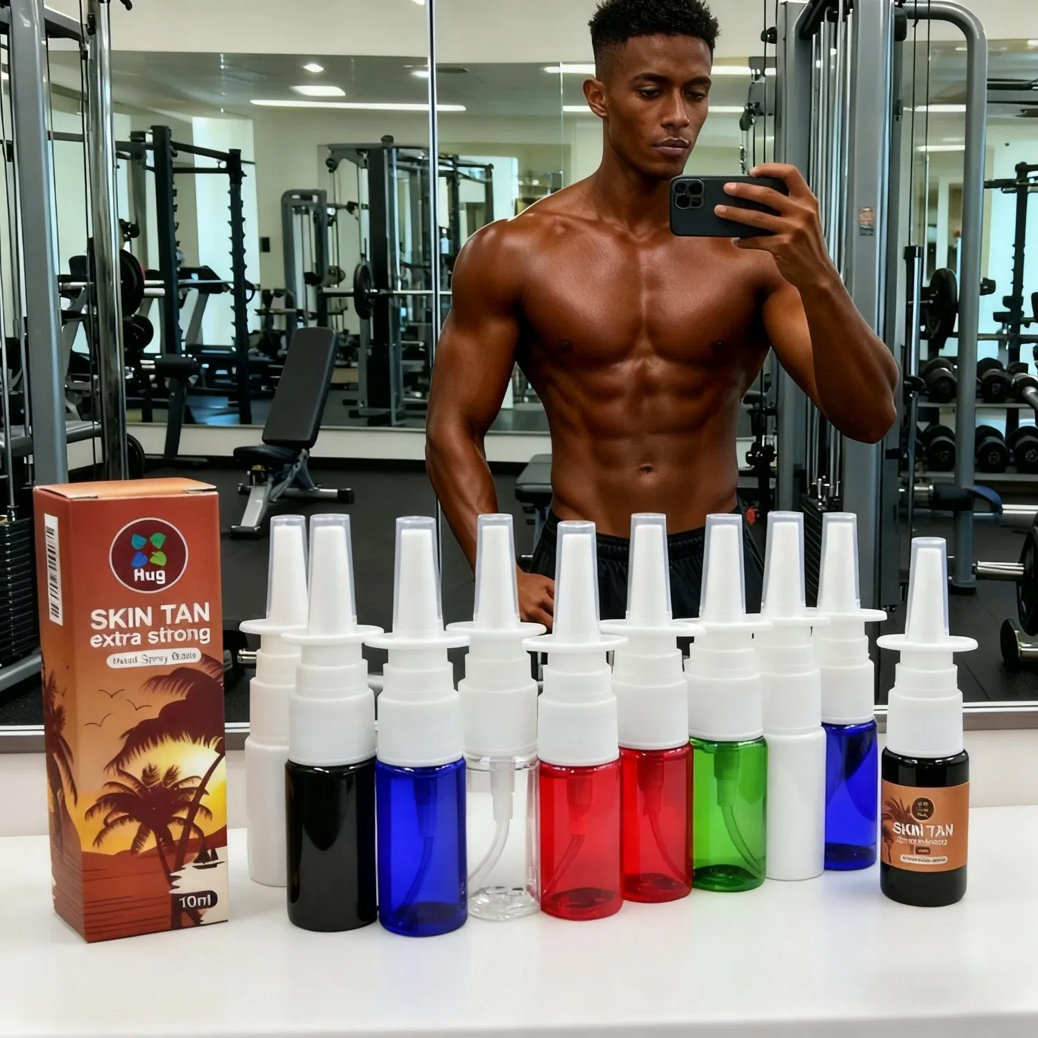 High Strength Nasal Tanners 10ml 30mg Nasal Spray for Melanotan-II Tanning Peptide 10ml