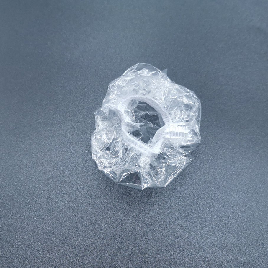 Disposable Salon Cap PE Plastic Earmuff Ear Covers