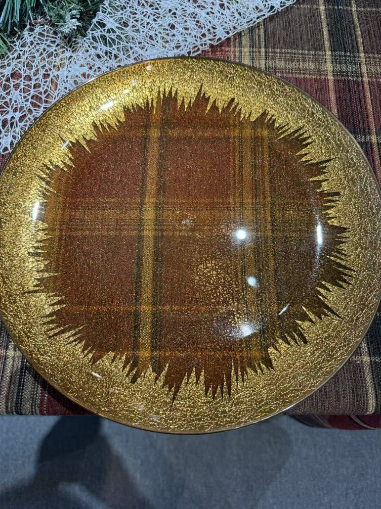 Quality Guaranteed Catering Standard Hotel Supply Elegant Plastic Charger Plate