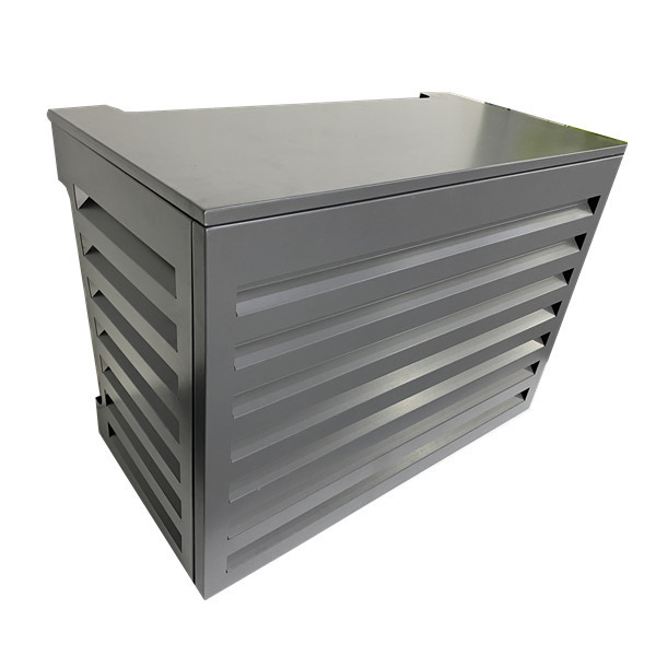 Aluminum Air Conditioner Cover Outdoor Garden Custom Decorative Machine Cover