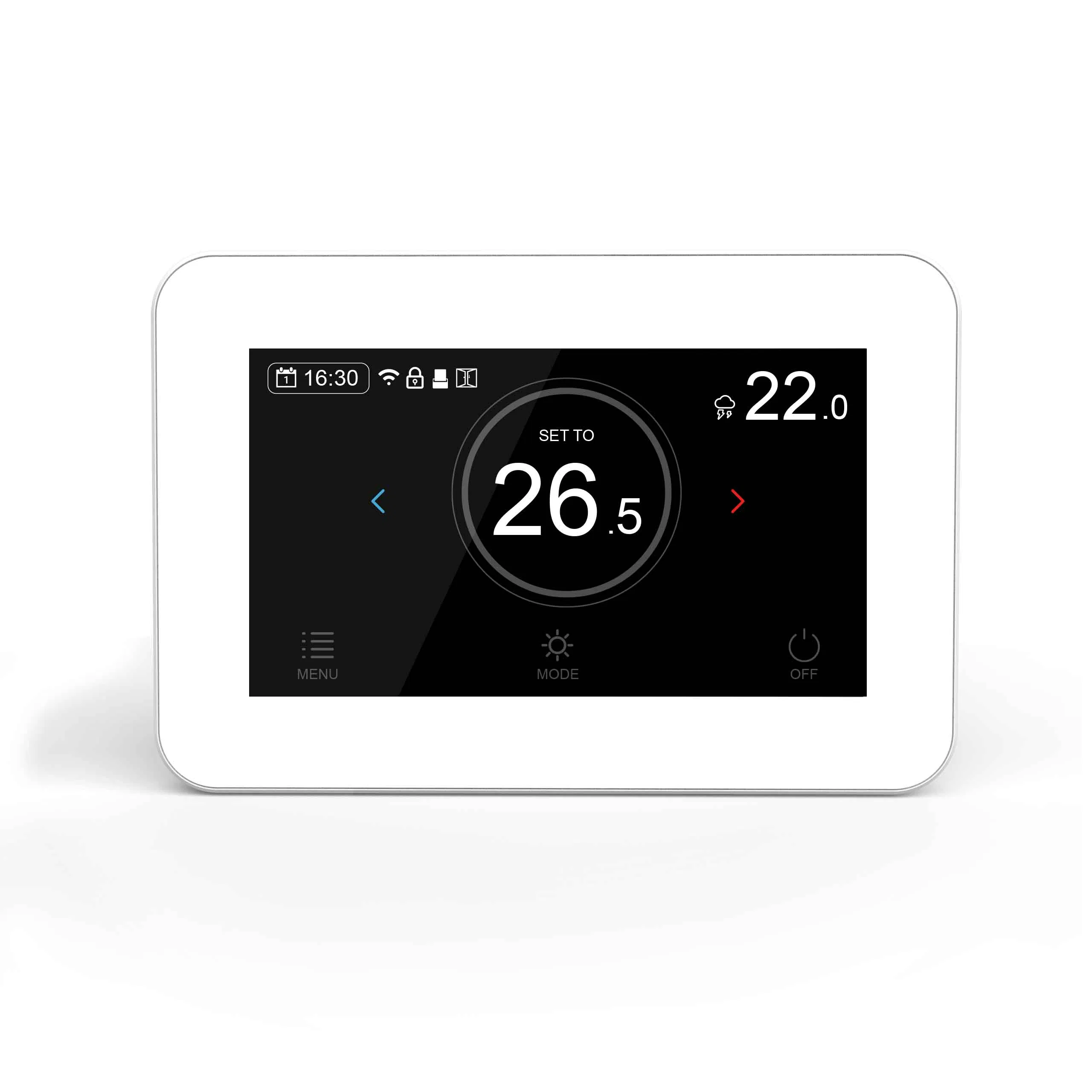 WiFi Room Best Touch Color Screen Underfloor Electric Heating Digital Smart Thermostat