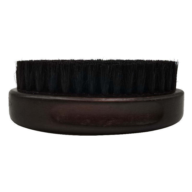 Hair Cutting Duster Wooden Handle Nylon Hair Cleaning Beard Brush with Custom Logo Shaving Neck Cleaning Beard Brush for Men