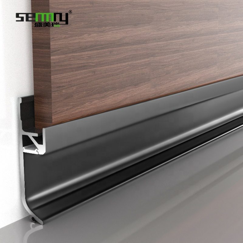 Wall Skirting Baseboard Profiles Molding Trim Floor Accessories LED Skirting Board