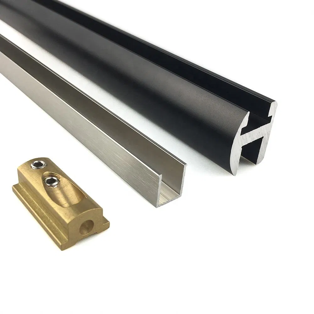 Jthardware Customized Shower Room Aluminum Deluxe Shower Glass Door Kits Header