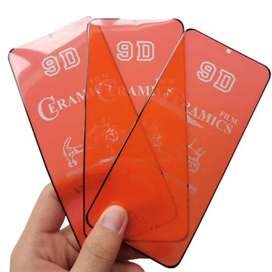 Factory Price Compatible for iPhone Samsung Huawei Tecno Anti Scratch Work with Most Case Curved Screen Ceramics Screen Protector Film
